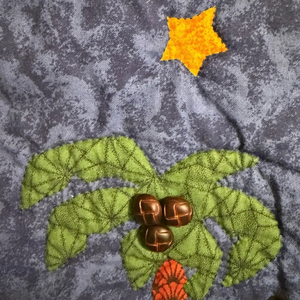 Handmade Vintage Reversible Colorful Embroidered Women's Vest, Sunday School, XL - Picture 8 of 13